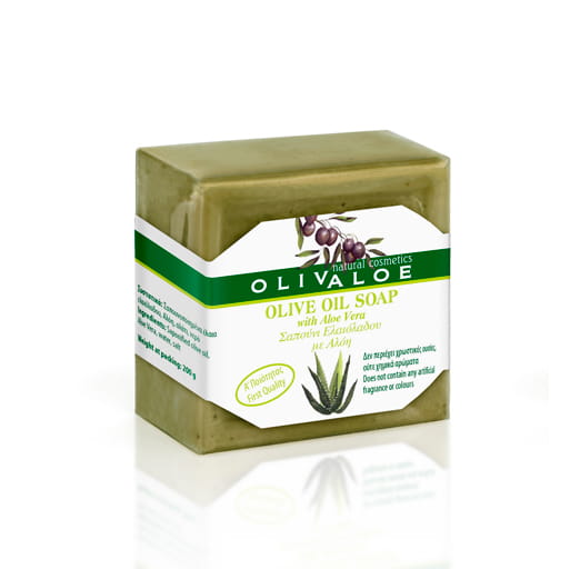 Olivaloe Mydło oliwkowe z aloesem 200g