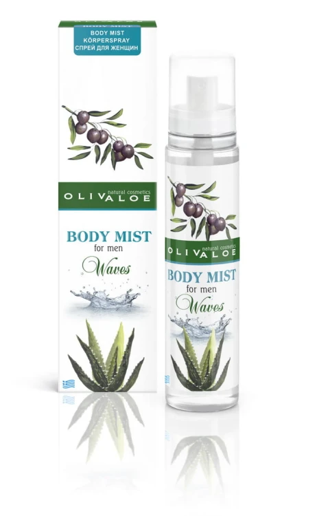 Olivaloe Mgiełka do ciała dla mężczyzn WAVES 130ml