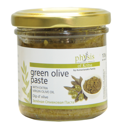 Tapenada z zielonych oliwek 135g