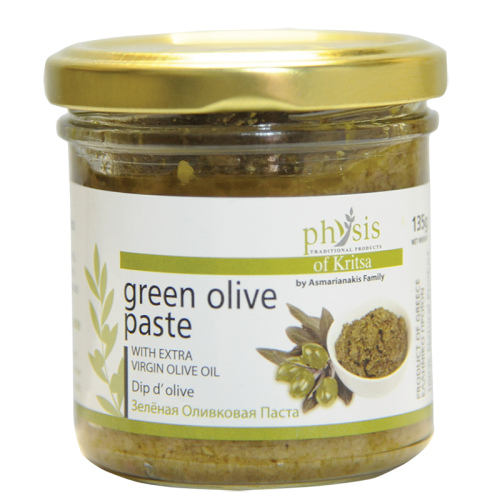 Tapenada z zielonych oliwek 135g