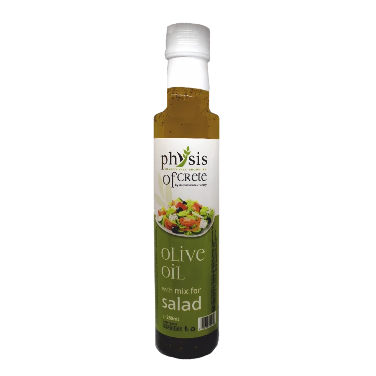 Physis of Crete oliwa extra virgin z dodatkiem ziół do sałatek 250ml