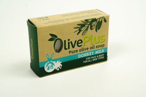 Oliveplus mydło oliwkowe z oślim mlekiem 100g – zdjęcie 2
