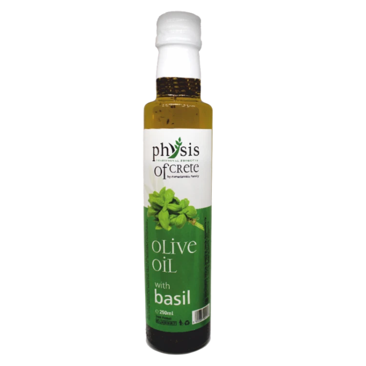 Physis of Crete oliwa extra virgin z bazylią 250ml