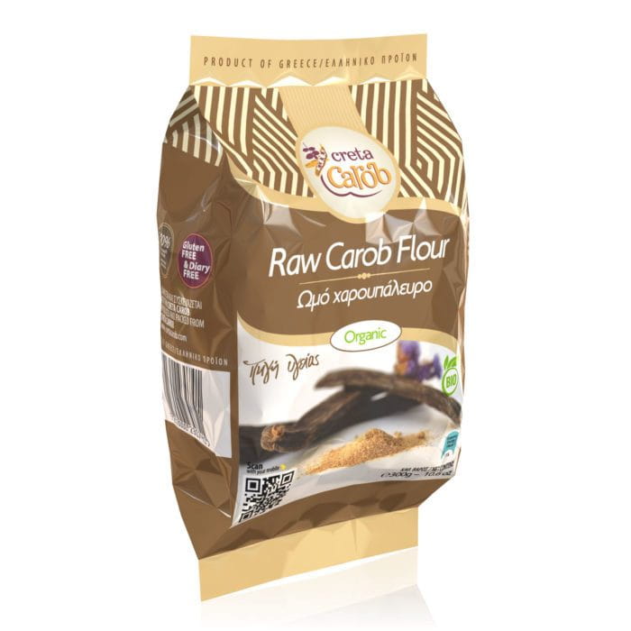 Creta Carob Mąka z karobu RAW 300g BIO