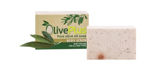 Oliveplus mydło  oliwkowe - peelingujące 100g