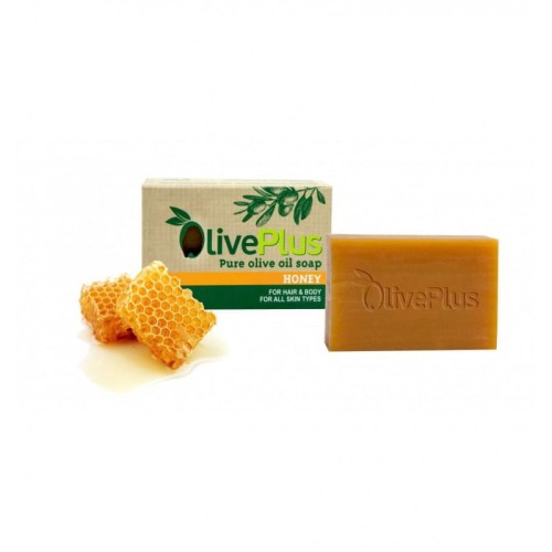Oliveplus mydło  oliwkowe - miód 100g