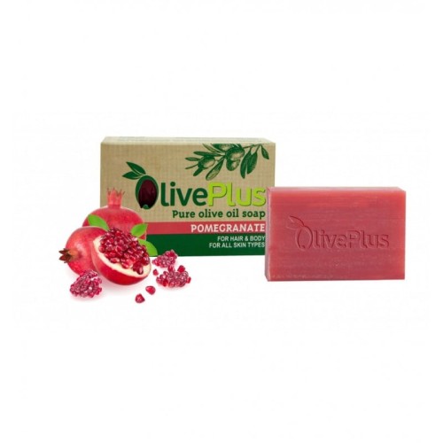 Oliveplus mydło  oliwkowe - granat 100g