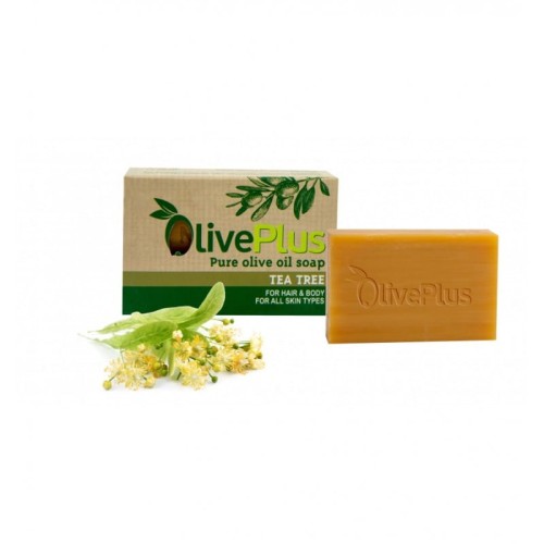 Oliveplus mydło  oliwkowe - drzewo herbaciane 100g