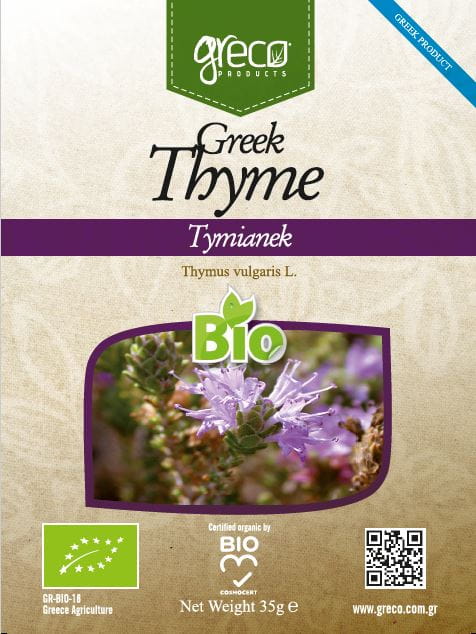 Greco tymianek (thymus vulgaris) 35g BIO – zdjęcie 3