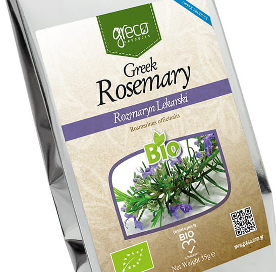Greco rozmaryn (rosmarinus officinalis) 35g BIO