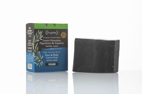 Evergetikon naturalne mydło złuszczające z pyłem wulkanicznym 120-140g