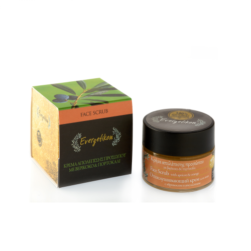 Evergetikon Peeling do twarzy z morelą i pomarańczą 50ml