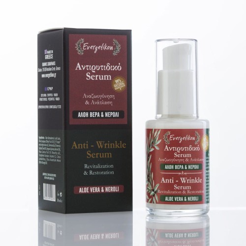 Evergetikon Serum przeciwzmarszczkowe z aloesem i kwiatem gorzkiej pomarańczy 30ml