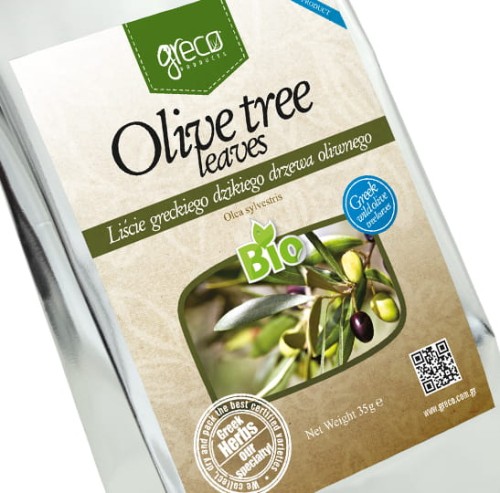 Greco liście drzewa oliwnego - herbata 35g