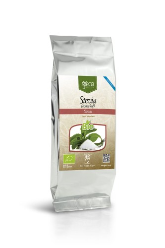 GReco Liście stewia (stevia rebaudiana) 50g BIO – zdjęcie 2