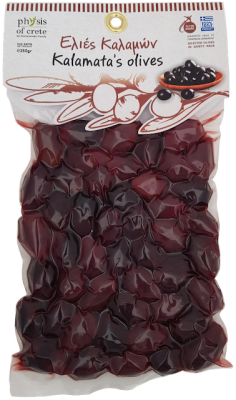 Physis of Crete oliwki niedrylowane ciemne Kalamata 250g