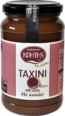 Cretan Halva pasta sezamowa (tahini) z kakao 400g