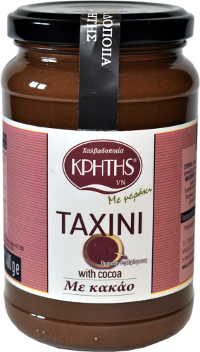 Cretan Halva pasta sezamowa (tahini) z kakao 400g