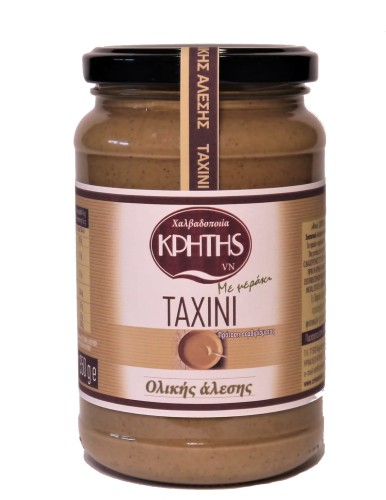 Cretan Halva pasta sezamowa (tahini) pełnoziarniste 100% sezamu 350g
