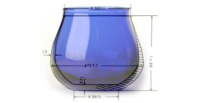 Fara naczynie do profesjonalnej degustacji oliwy cobalt blue 14ml