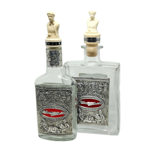 Zouridakis Butelka do raki/alkoholu handmade 200ml