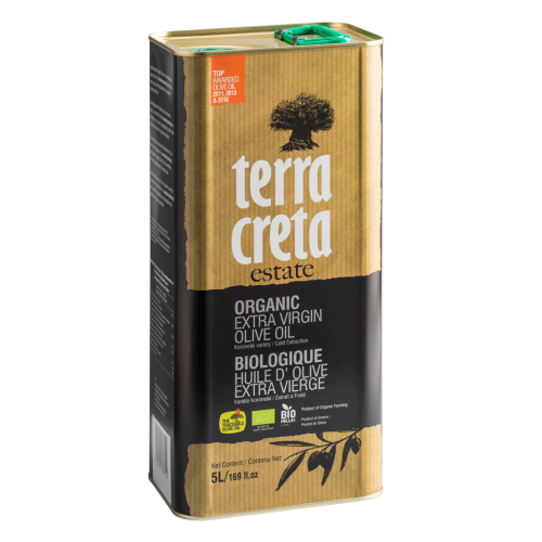 Terra Creta oliwa extra virgin Estate 5L BIO – zdjęcie 2