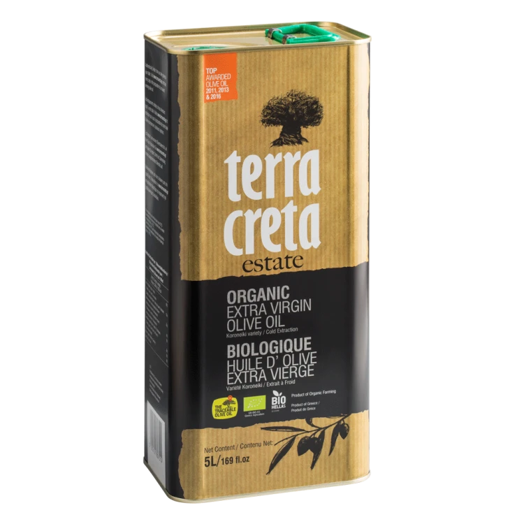 Terra Creta oliwa extra virgin Estate 5L BIO – zdjęcie 2