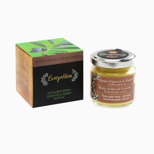 Krem nawilżający do ciała i dłoni, waniliowy 100ml