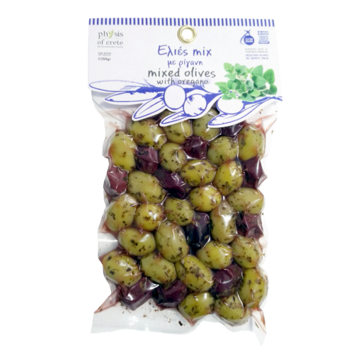 Physis of Crete oliwki niedrylowane z oregano mix 250g
