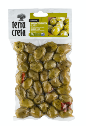 Oliwki Terra Creta zielone niedrylowane 250g