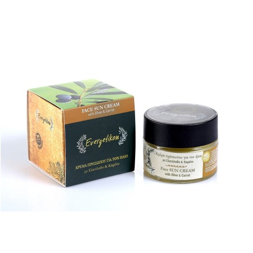 Krem do twarzy przeciwsłoneczny oliwa i marchew 50ml