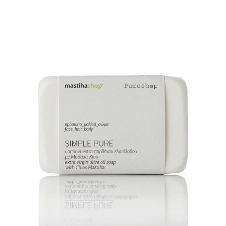 Mydło oliwkowe z Mastiha "Simple Pure" 100g