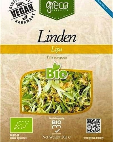 Greco lipa (Tilia europaea) 20g BIO