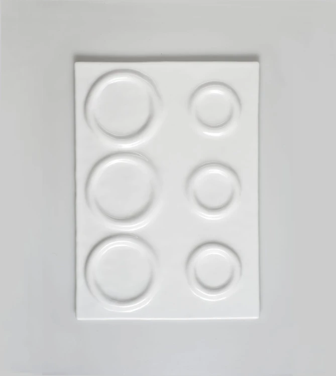 Fara talerzyk do degustacji oliwy LUNA 3x 35x26cm – zdjęcie 2