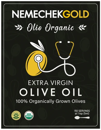 Nemechek Gold oliwa extra virgin Olio Organic 750ml BIO