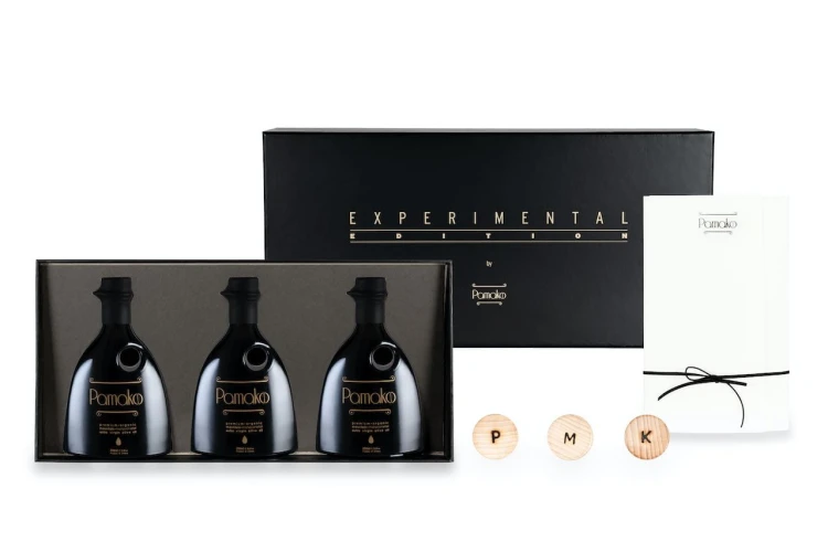 Pamako oliwa wczesnego zbioru extra virgin ultra premium Experimental Edition zestaw 3x250ml BIO – zdjęcie 2
