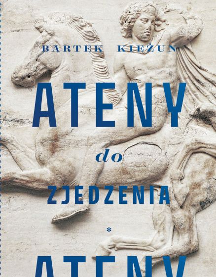 Książkowe Klimaty Ateny do zjedzenia Bartek Kieżun