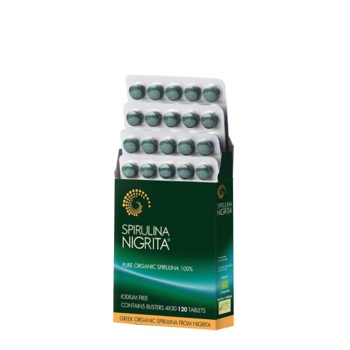 Spirulina Nigrita 120 tabletek (48g) BIO