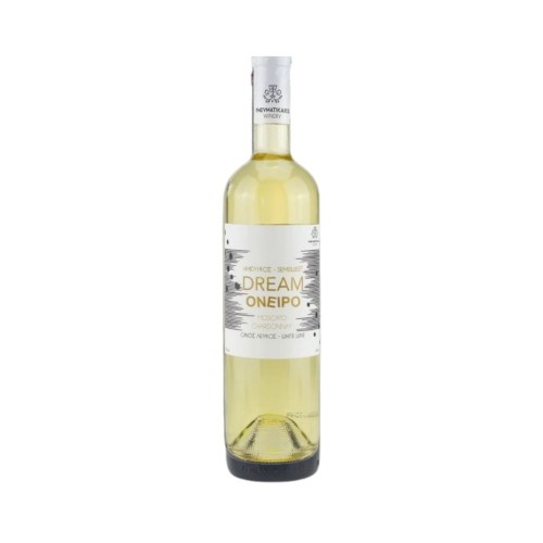 Pnevmatikakis wino białe półsłodkie z Krety Dream (Moscato & Chardonnay) 750ml