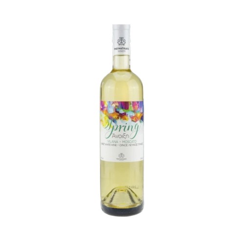 Pnevmatikakis wino białe słodkie z Krety Spring (Vilana & Moscato) 750ml