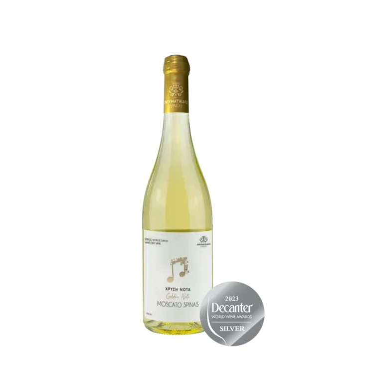 Pnevmatikakis wino białe wytrawne z Krety (Moscato Spinas) 750ml