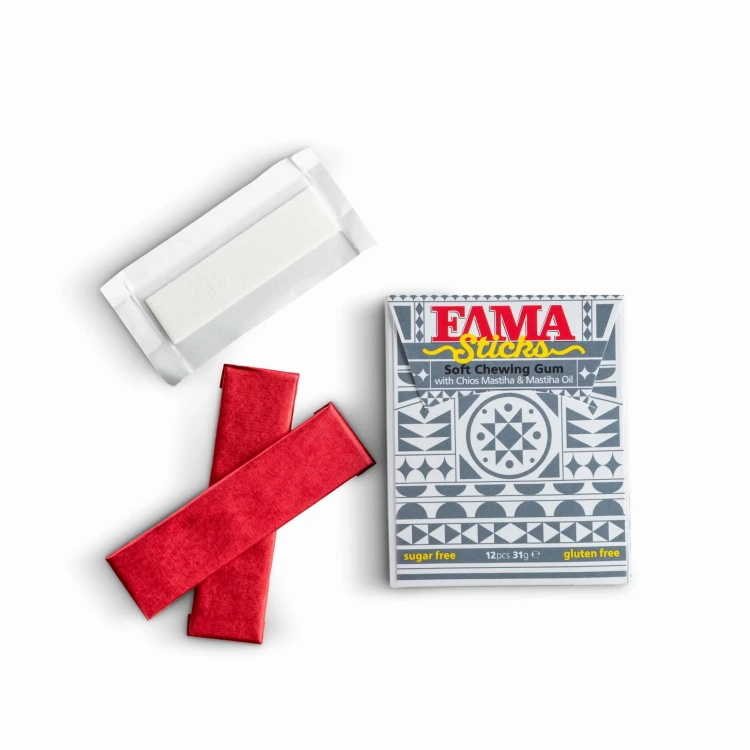 Elma guma do żucia z Mastiha (mastyksem) Chios bez cukru 12x31g