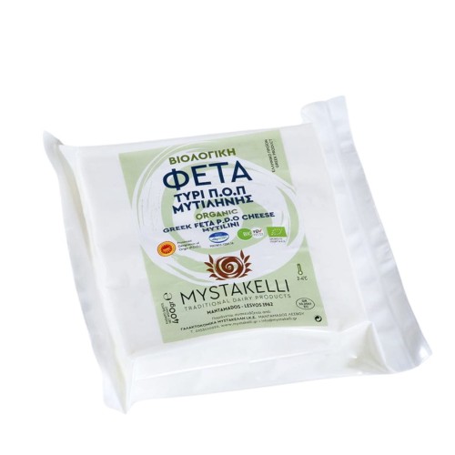 Mystakelli  Ser Feta Mitilini Lesvos vacum 150g BIO