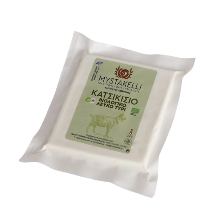 Mystakelli Ser biały kozi Mytilini Lesvos 150g BIO