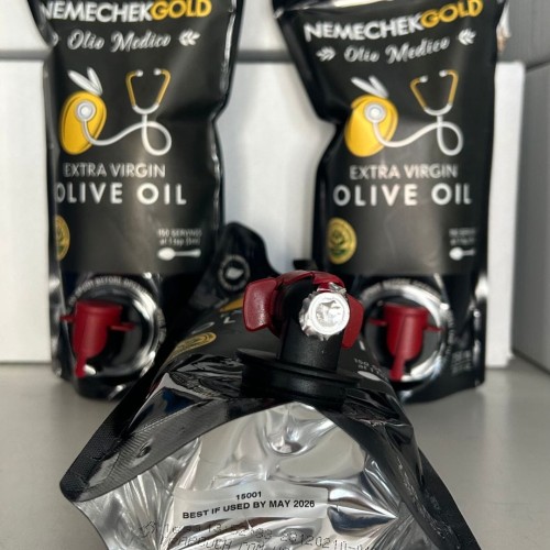 Nemechek Gold oliwa extra virgin Olio Medico COOC 750ml – zdjęcie 2