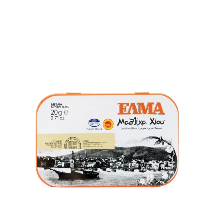 Mastyks z Chios (mastiha) - żywica 20g (M) PDO metalbox
