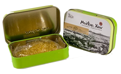 Mastyks z Chios (mastiha) - żywica 20g (S) PDO metalbox