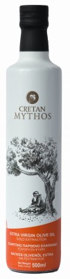 Oliwa wczesnego zbioru niefiltrowana Cretan Mythos 500ml