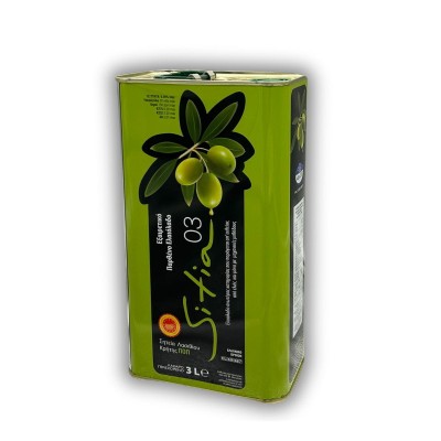 Terra Zakros oliwa extra virgin PDO Sitia 3L
