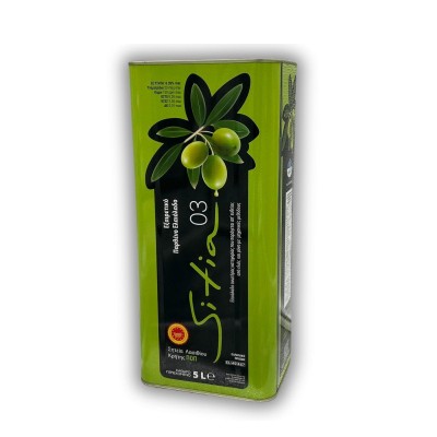 Terra Zakros oliwa extra virgin PDO Sitia 5L